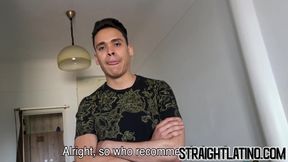 Latino guy is willing to become gay to earn some quick money