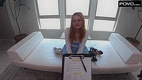 Gracey Fox - Dildo Tease Casting