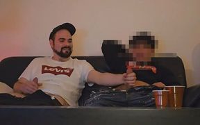 Straight Turkish Buddy First Time Seduced to a Mutual Jerkoff and Blowjob by a Guy