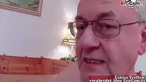 Old User Helmut Picks Up German Teen 18+ On The Street And Fucks Her