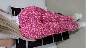 Blonde stepdaughter with a nice ass pays with sex without a condom after crashing her horny stepfather'_s car