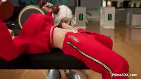 69 in the gym with t-girls