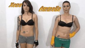 Xena vs Ammalia ; IBPC italian belly punching combact