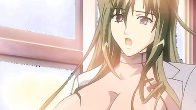 Shione and demon get down and dirty with throbbing dicks and tentacles in anime hentai