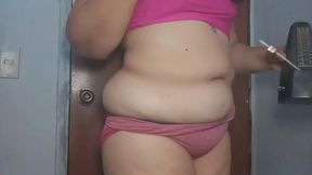 Metronome Belly Play – Inflating My Stomach