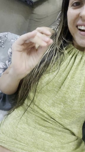 I Get so Wet When I Go Without Panties… Do You Like That?