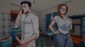 Dawn of Malice: stepson jerking multiple times on his stepmom's dirty panties, she caught him ep 9