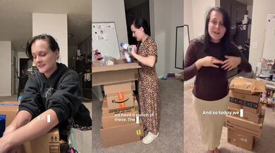 Ivy Minxxx Mommy Good Girl Unboxes Amazon Charity Gushing Destroyed