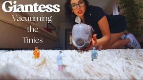 Giantess Vacuums The Tinies