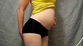 Kinky enema session leads to inflated belly