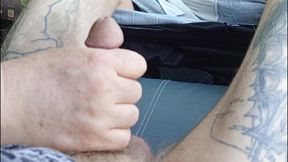 In the Car in the Parking Lot, a Neighbor Jerks off My Dick