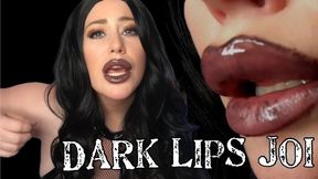 JOI Dark Lipstick Fetish