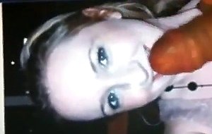 Pervert jerks off on dumb irish slut anna