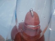 Cock and Balls pumped in pool
