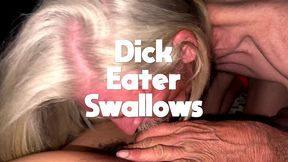 dick eater swallows