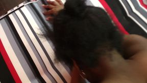 A Pretty Black Student Is Doing Her Porn Casting