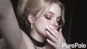 i drove my cock deep into this cold pale doll, making her shake with wild and animalistic pleasure [ai]