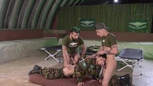 MilitaryDick - Frank Bauer feels up to nailing