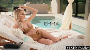 VIXENPLUS Rich Blonde Emma Gets DPed In Threesome