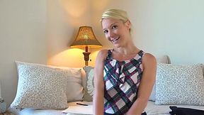 Real Estate Agent Laura Bentley rides dick to sell a house - Milf Porn