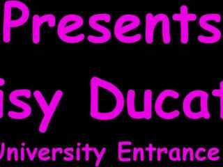Tampa University Entrance Physical - Daisy Ducati
