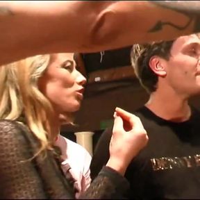 Crazy Wild Orgy in the Nightclub