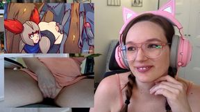 Curvy Gamer Girl Reacts to Epic Bad Dragon Moments: A Hilarious Hentai Adventure!