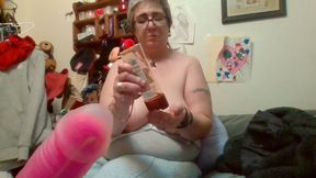 Lotion Boobs Strip Tease