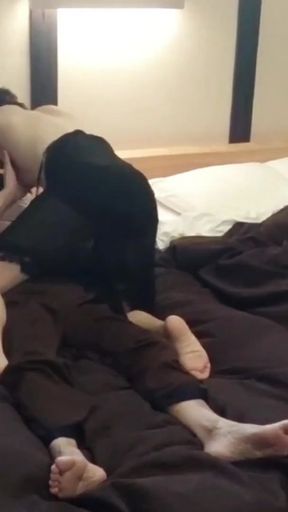 Memorable moment from &quot;Adulterous couple having sex at a hot spring inn&quot;