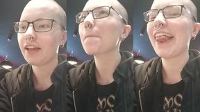 stealing cream of kayleth  s plate and licking it off my finger :d