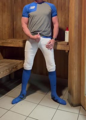 Alpha fun in the sauna with JockDad87 part 7