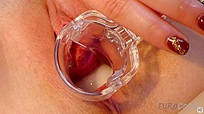 Vanessa Klein Strange Object Pussy Insertions Ping Pong Ball Pussy Masturbation