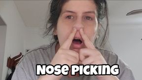 NOSE PICKING AND NOSE EXALES (ROMAN NOSE)