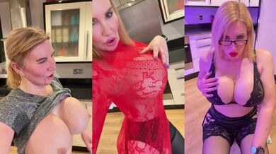 RUINED IN PVC! Sweaty Goddess Makes You Eat Her Out