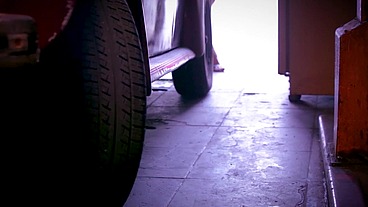 Wife tells the cuckold what it was like having sex with the mechanic