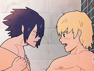 Mirio x Tamaki Gym Shower - Cartoon