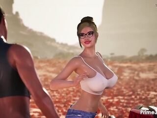 Shemale hentai Hotties in the Centre of Nowhere at Prime3DX