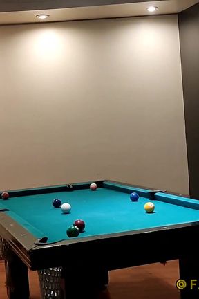 Giving My Best Friend Some Good Butt Massages After a Game of Pool. Enjoy
