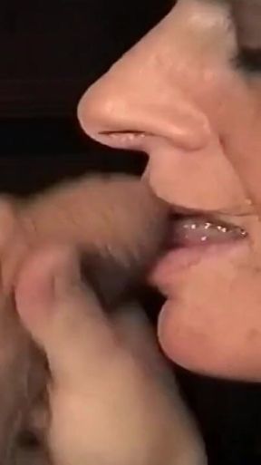 Vintage Amateur Blowjob in an Irish Pub
