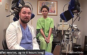 sandra chappelle's gyno exam by doctor tampa & nurse lilith rose caught on  @ girlsgonegyno