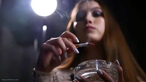 Russian Smoking Babe