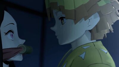 Watch this cute anime babe take a hard cock in both her holes and get her puss satisfied