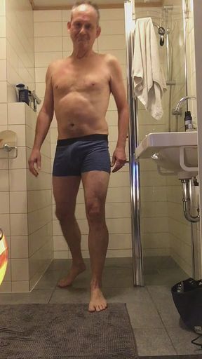 That's me showering