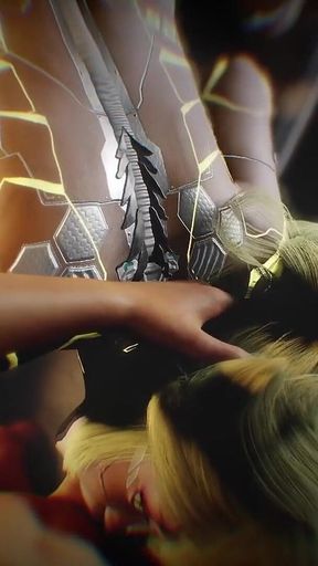 Thick Sex Robot Deep Throat POV