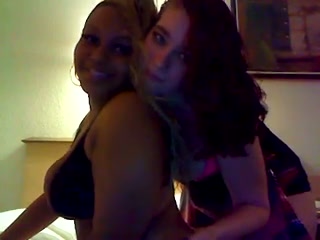 Private webcam show with a hot interracial lesbian couple