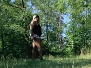 Kyla Throatz first time out in the daytime