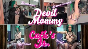 Step-Mommy Cucks Junior - POV Cuck Peeps Dommy Virtual Sex