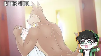 Furry Bara Lovers Have Passionate Anal Sex in Christmas Game Scene