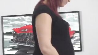 casting for pregnant redhead