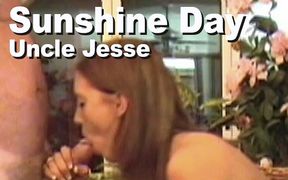 Sunshine Day & Jesse: strip, suck, facial
